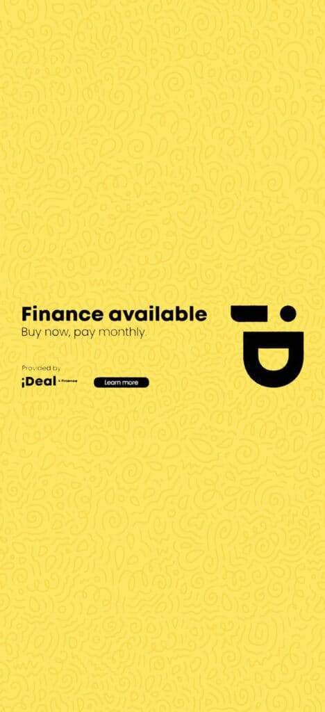 A single yellow background showcasing the word finance available.